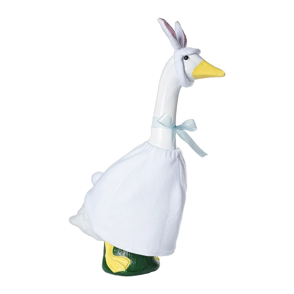 Tenue pour oie d’extérieur en forme de lapin de Pâques