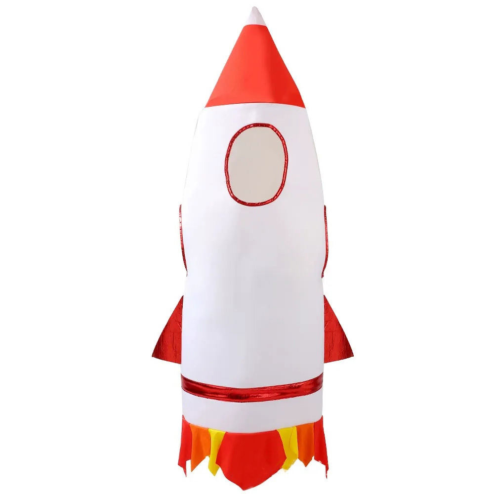 Costume de Cosplay pour enfants, fusée spatiale de dessin animé
