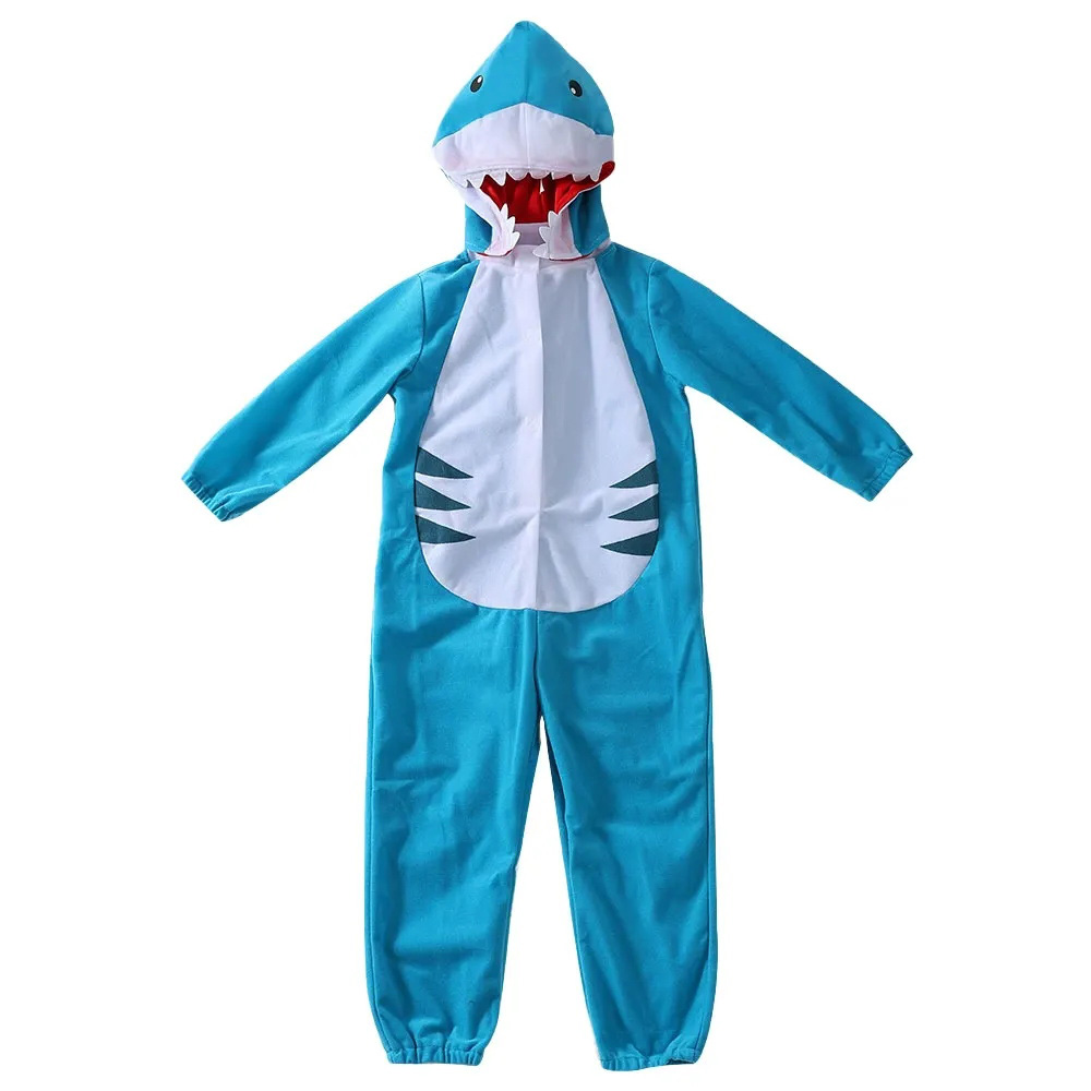 Costume de fête une pièce fantaisie pour enfants, requin