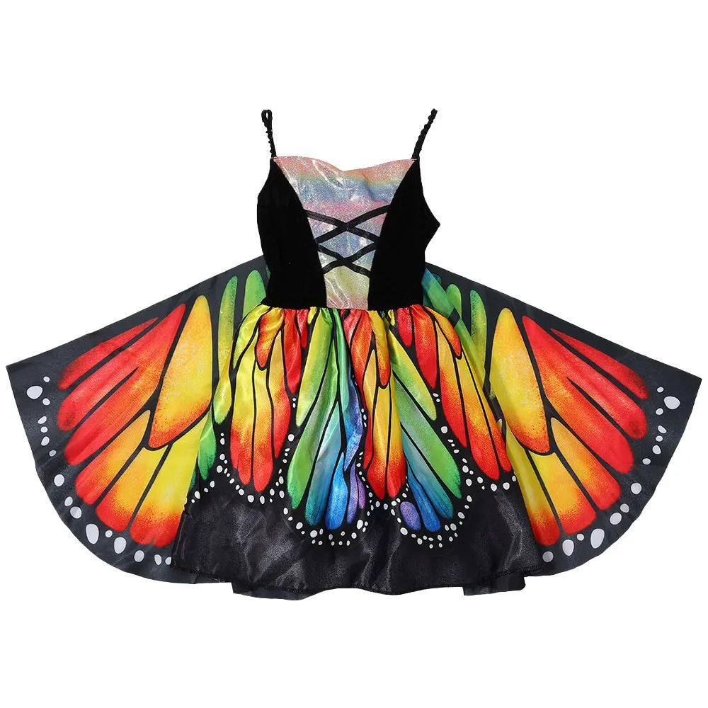 Ensemble d'ailes de costume de robe de papillon de fée pour enfants