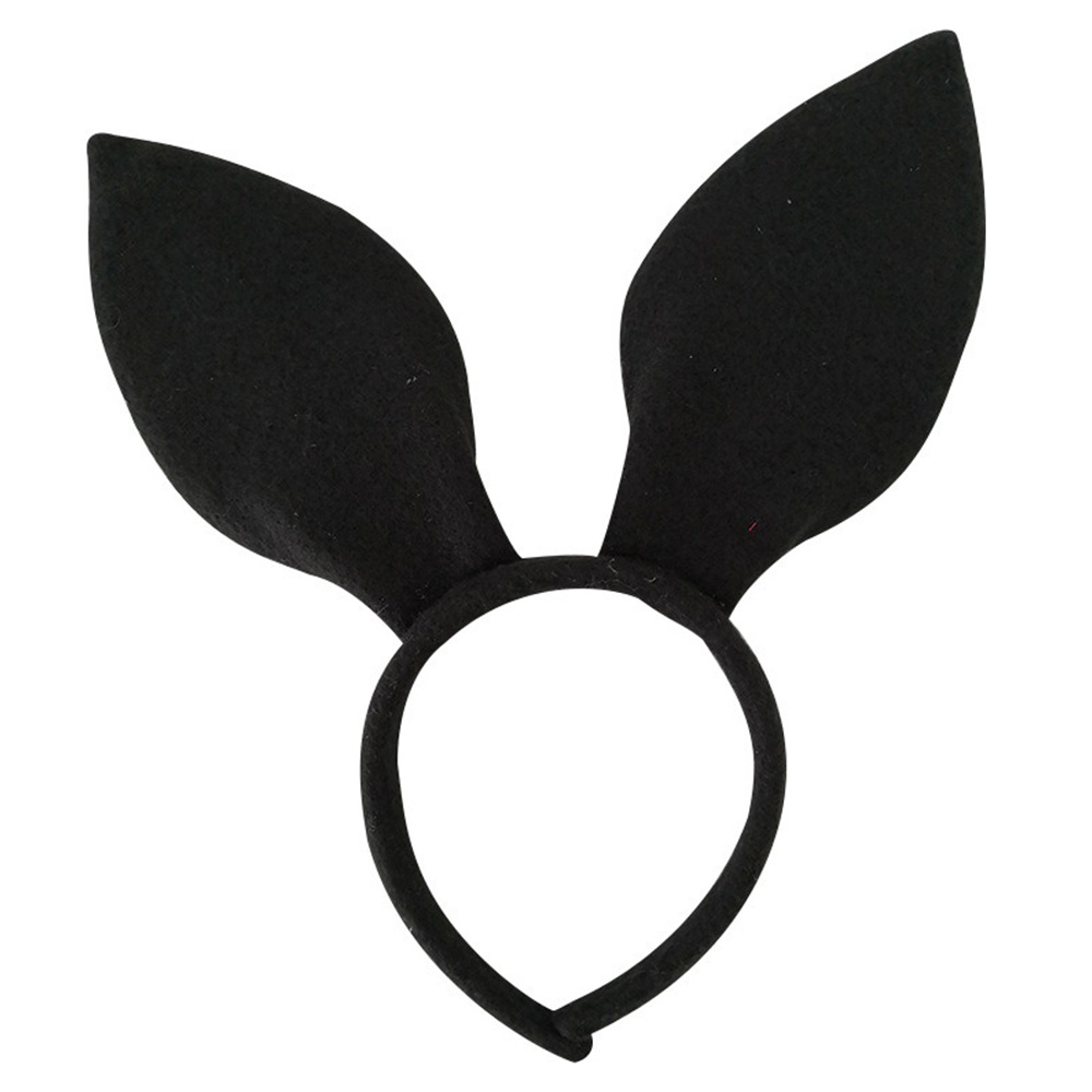 Serre-tête oreilles de lapin à paillettes roses de Pâques